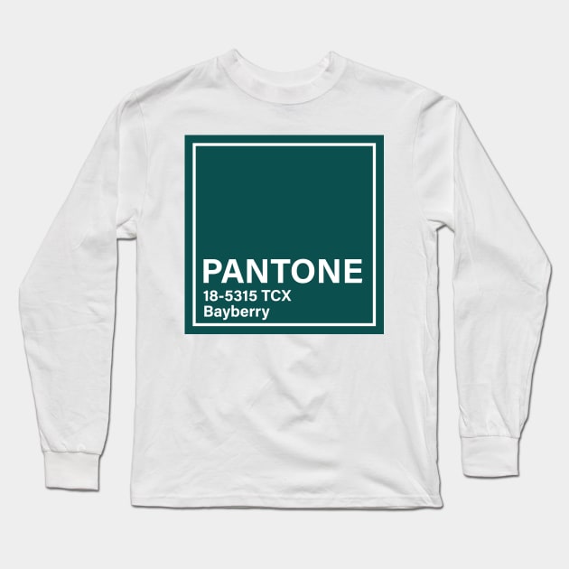 pantone 18-5315 TCX Bayberry Long Sleeve T-Shirt by princessmi-com